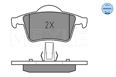 MEYLE PADS HAM. VOLVO T. S60/S70/S80/V70/XC70 2,0-2,9 98-10  