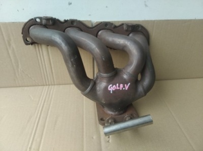 Колектор випускний двигуна vw golf v 1,4b фото №1