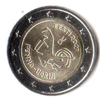 2 euro okolicznościowe Estonia 2021 - monetfun