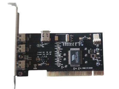Kontroler 4x FireWire IEEE1394 VIA VT6306 na PCI Gwarancja