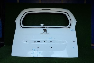 Partner berlingo iii 08-18 крышка багажника задняя задняя фото №1