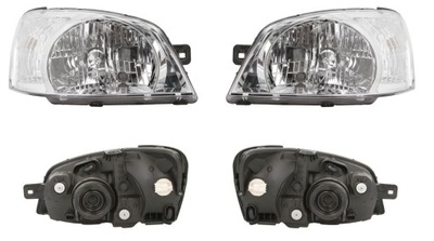 Фара лампа hyundai getz 02-05 l+p фото №1