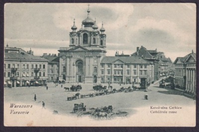 1900 Warszawa Cerkiew katedralna