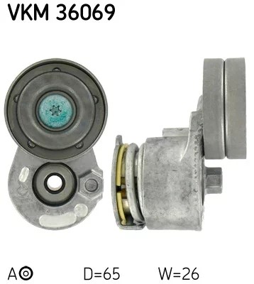 SKF VKM36069 НАТЯЖИТЕЛЬ MICRO-V MITSHUBISHI/NISSAN/OPEL