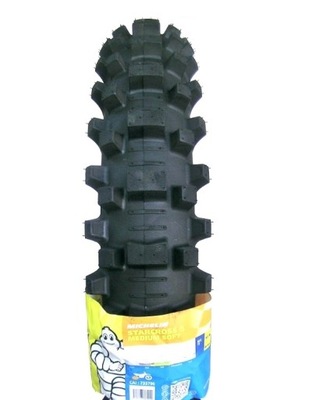 100/90-19 MICHELIN STARCROSS 6 MEDIUM SOFT 57M PARTE TRASERA  