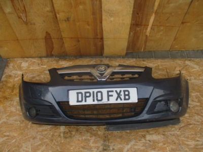 Бампер перед передній opel corsa d 06-11 фото №1