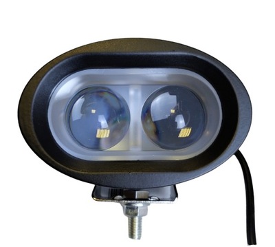 FARO EN FUNCIONAMIENTO 2 DIOPARA LUMINOSO LED AZUL 8W PARA WIDLAKA OPRYSKIWACZA 12-24V PUNKTOWA  