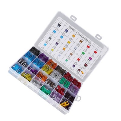 Предохранители do автомобилей utv na zamian 250 szt фото №1