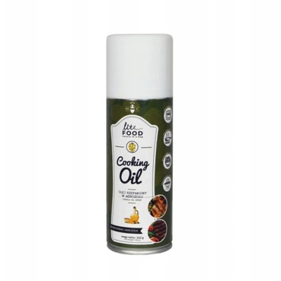 LiteFOOD Cooking Oil Spray 200ml OLEJ W SPRAYU !