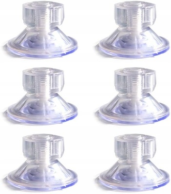 HACZYKI ŚRUBY Z PRZYSSAWKAMI ZESTAW 6 SZTUK M5