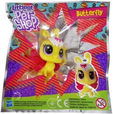 LITTLEST PET SHOP LPS MOTYL MOTYLEK SASZETKA