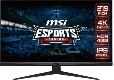 Monitor 28'' MSI G281UV 4K IPS HDMI