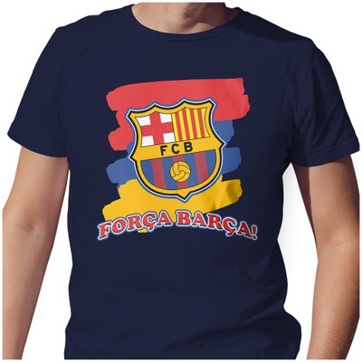 KOSZULKA T-SHIRT FC BARCELONA XL JAKOŚĆ