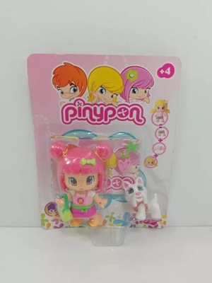 PINYPON LALECZKA Z TOREBKĄ I PSEM wlo50