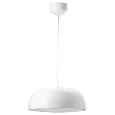 LAMPA WISZĄCA METALOWA / BIAŁA 40 cm NYMANE IKEA