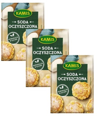 3 X 40G KAMIS SODA OCZYSZCZONA