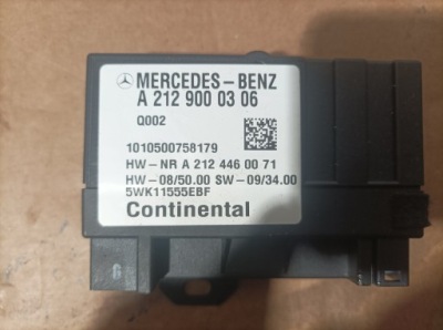 Блок управления насоса топлива a2129000306 mercedes w204 фото №1