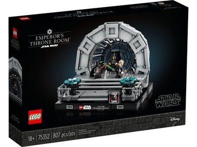 LEGO Star Wars Diorama: Sala tronowa Imperat 75352