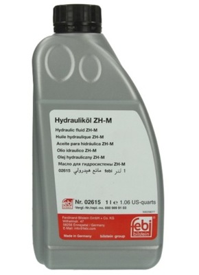 Олія do гідравліки zhm рівень mercedes жовтий febi фото №1