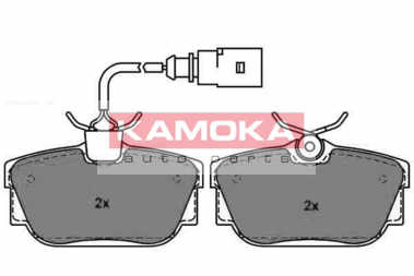 КОЛОДКИ ГАЛЬМІВНІ ЗАД KAMOKA JQ1012964