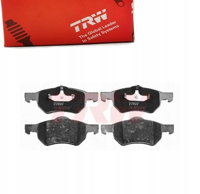 Гальмівні колодки гальмівні перед do chrysler voyager iv 3.8 фото №1