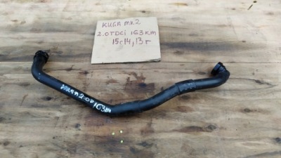 Ford kuga mk2 2.0 tdci 163km пабтрубок  труба шланг вентиляция картера фото №1