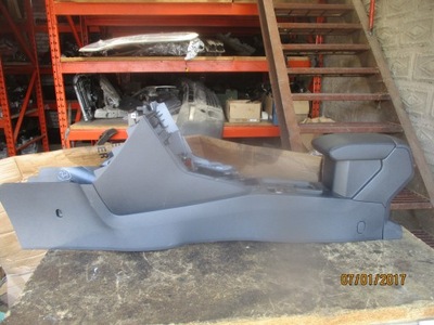 Туннель средний подлокотник vw t-roc кожа фото №1