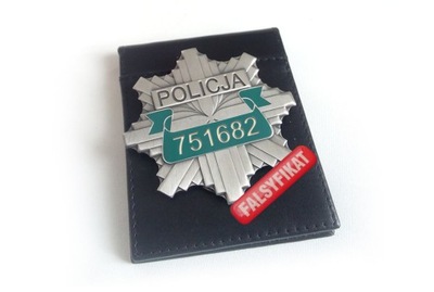 Odznaka POLICYJNA gwiazda POLICJA blacha 997