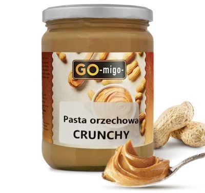 KREM ORZECHOWY CRUNCHY - 900g, Pasta - MIGOgroup