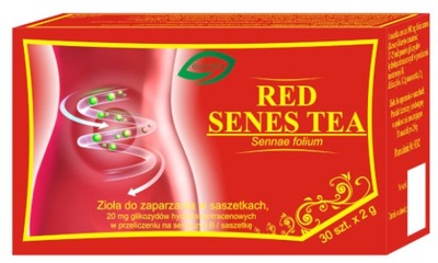 Red Senes Tea 20 mg, 30 saszetek (Red-Slim Tea) odchudzanie, oczyszczanie