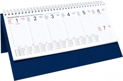 Kalendarz spiralowany 2024 TYGODNIOWY do biura