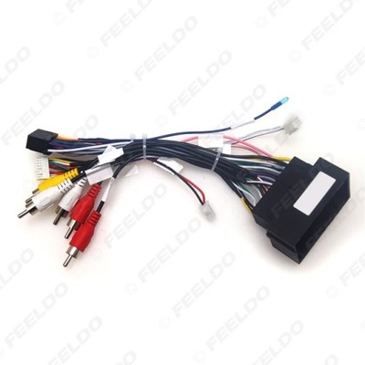 FEELDO CAR 16PIN ANDROID CABLES EN WIAZCE CABLE USB CON CANBUS PARA JEEP  