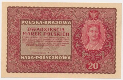 3625. 20 mkp 1919 - II Serja EH - st. 1-