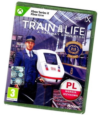 Train Life Railway Simulation SYMULATOR POCIĄGU XO XSX Nowa PO POLSKU +DLC