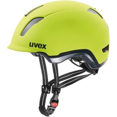Kask rowerowy Uvex city 9-Żółty-53-56 cm