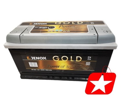 JENOX GOLD BATERÍA 105AH 900A P+  