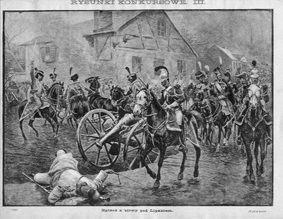 druk 1887 Bitwa pod Lipskiem ks. Józef Poniatowski