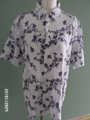 wielka firmowa koszula hawajska-XL-SUPERDRY