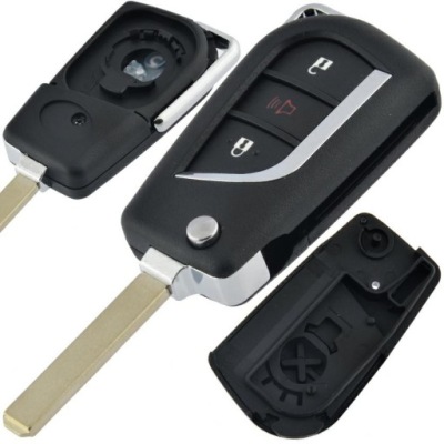 Toyota yaris aygo ключ корпус pilot жало va2 фото №1