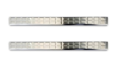 Накладки пороговые peugeot traveller 16+ задняя фото №1