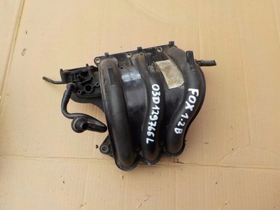 Коллектор всасывающий vw fox 1,2 6v 03d129766l фото №1