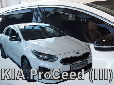 DEFLECTORES HEKO KIA PRO CEED 5D DE 2019 4 PIEZAS  