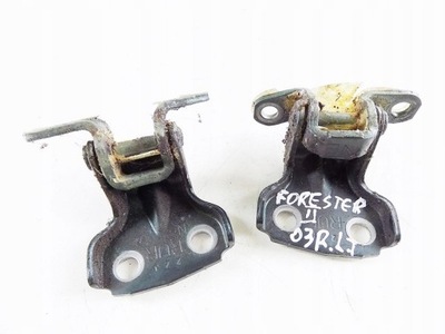 Subaru forester ii петли дверь левый задняя kpl фото №1