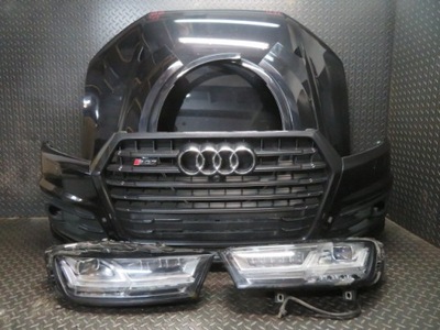 Перед audi sq7 4m колір lc9x чорний фото №1