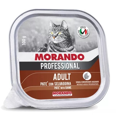 Morando Cat Pasztet z dziczyzną 100g