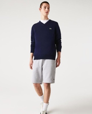 LACOSTE SWETER MĘSKI GRANATOWY KLASYCZNY M 1SPL