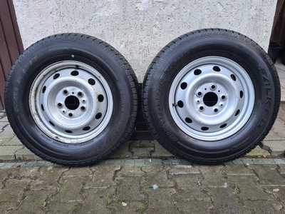 2 X RUEDA FIAT DUCATO FALKEN EUROWINTER VAN 01 - 215/75R16C - PONAD 8MM  