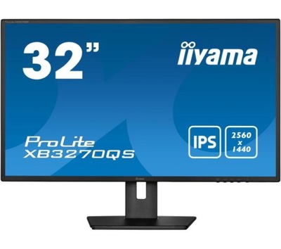 Monitor 32 cale iiyama ProLite 2K IPS 60Hz HDMI DisplayPort DVI PIVOT