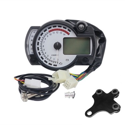 KOSO RX2N TACHOMETER MEASURER FUEL LCD DIGITAL  