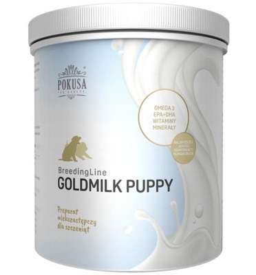POKUSA GoldMilk puppy mleko dla szczeniąt *1000g*